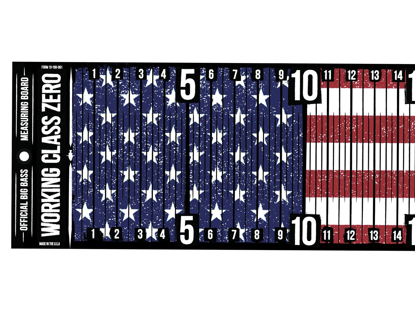 WORKING CLASS ZERO — TRAVEL READY BIG BASS BOARD ( AMERICA )